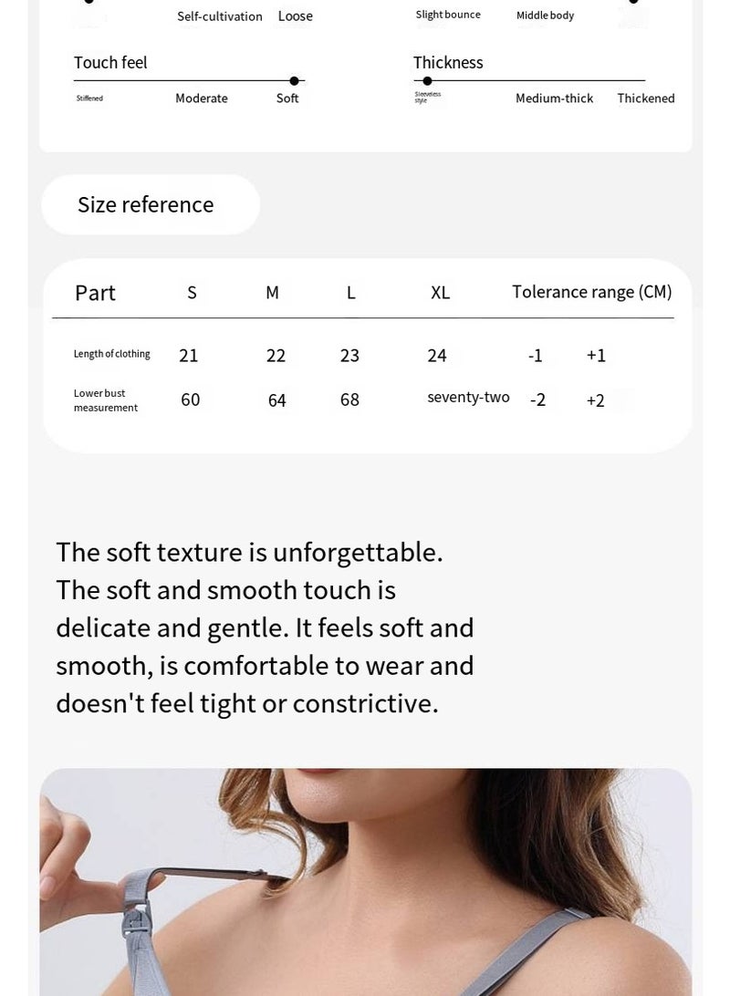 general Women's seamless sleepwear-style nursing bra, suitable for pregnant women during the lactation period. It comes with detachable breast pads and a removable milk pump. - Image 5